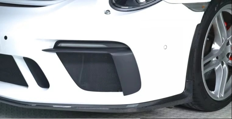 High Quality Dry Carbon Fiber Front Lip Bumper for 911 Carrera 2017-2019 Upgrade GT3 Style Body Kit Auto Parts Hot Sale
